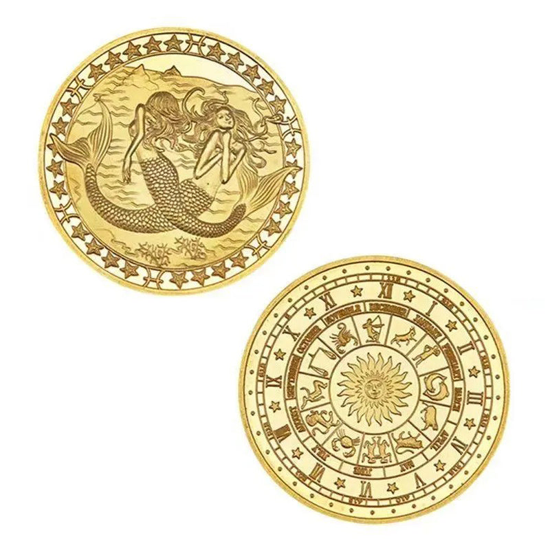 12 Constellation Commemorative Coins Set | Collector's Edition Astrology Gifts